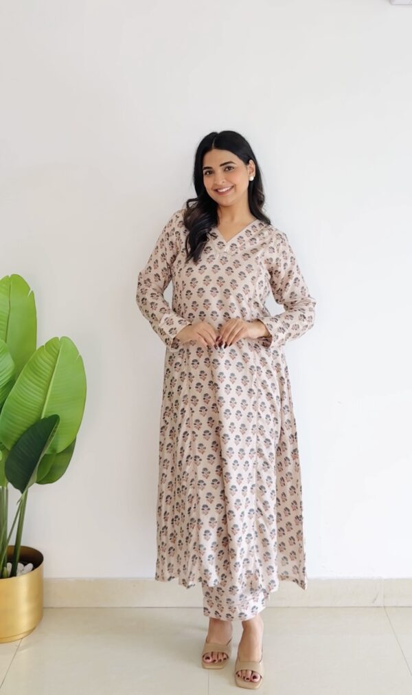 Eucalyptus Kurta Pant set